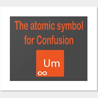 Confusion Atomic Symbol, Um Posters and Art